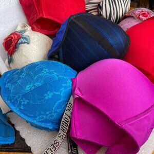Bundle of 14 used bras
